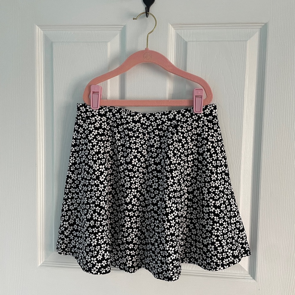 forever 21 floral skirt